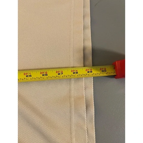 PGA Tour Polo Shirt Mens Large Tan Short Sleeve Golf Performance Good Ribbed - Picture 12 of 12